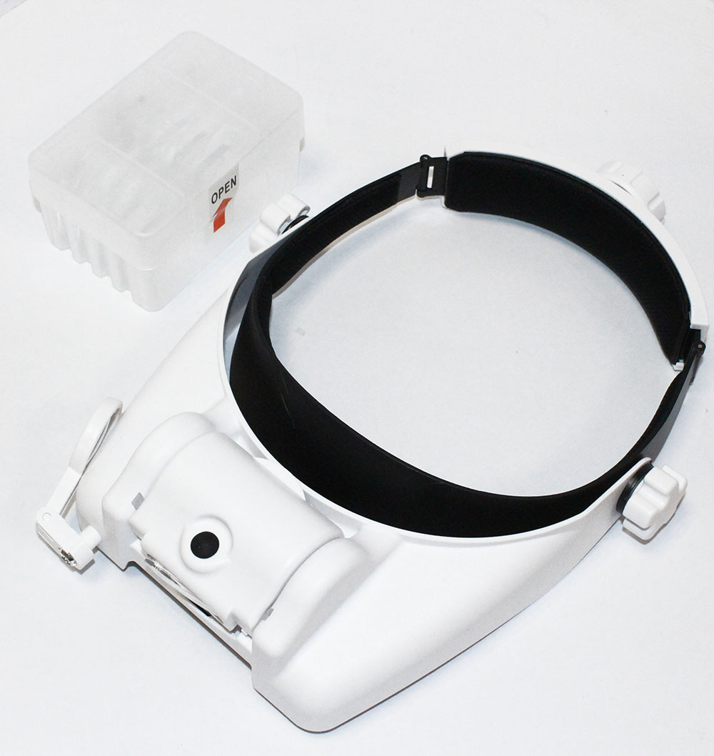 Очки бинокулярные с 4-мя линзами (1.2/1.8/2.5/3.5-х), 2 LED, Орбита OT-INL10/MG81001